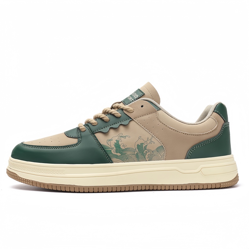 Manufacturer's Latest Sport Breathable White Flat Sneakers for Men Casual Walking Style Shoes Zapatos Para Hombres